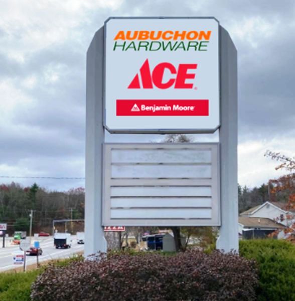 aubuchon-hardware-sign-board